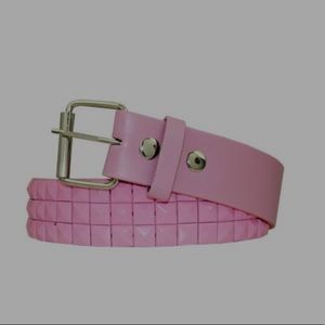 PINK Studded Belt
